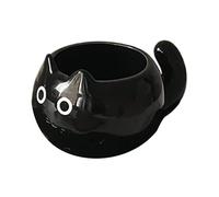 Yuemeuy Taza De Gato | 210ml Bonito Coleccionable,Taza de Café de Cerámica con Forma de Gato - Para Jugo Agua Leche Chocolate Caliente Cerveza Cóctel Hogar Dormitorio Reunión Familiar Fiesta
