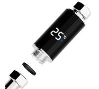 Yuemeuy Termómetros de Ducha,Termómetros de Ducha Impermeables - Indicador Digital Preciso Impermeable De Seguridad Para Baño Hogar Exterior E Interior