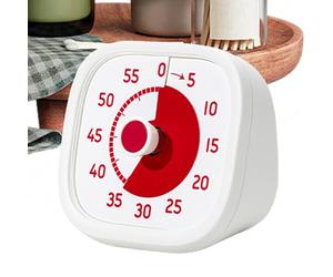 Yuemeuy Time Timer - Temporizador Infantil de 60 Minutos con Cuenta Regresiva Visual - Reloj Silencioso para Gestión del Tiempo En Casa Escuela Trabajo para Personas