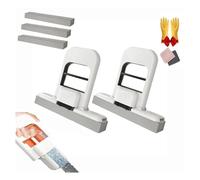 YUEMOL Mini fregona plegable de escritorio, 2/3 piezas, mini fregona de escritorio plegable de mano con esponja de cabeza súper absorbente, herramienta de limpieza para baño, cocina, escritorio