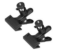 Yuemuop 2 Piezas Flash Reflector Soporte, Clip de Montaje de la Cámara con Tornillo de 1/4"para Soporte de Fondo de Estudio para Cámara SLR DSLR