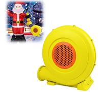 YUENFONG Soplador Inflable Eléctrico 750W 220-240V Amarillo Soplador De Carcasa De Plástico Soplador Inflable Bomba De Aire De Castillo(580m³/H 2100Pa)