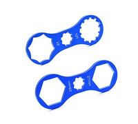 yuentoen Herramienta de reparación de horquilla delantera de bicicleta, llave de tapa de horquilla delantera de bicicleta, llave de extracción e instalación multifuncional BB llave para SR Suntour