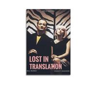 YUERBNC Póster de película Lost in Translation vintage, arte de pared, lienzo estético, póster de música y películas, pintura decorativa para sala de estar, dormitorio, 60 x 90 cm, estilo sin marco
