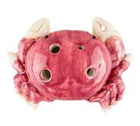 YUESFZ Ocarina, Baldosa SC De 6 Agujeros, Flauta Tradicional De Dibujos Animados, Instrumento De Viento con Forma De Cangrejo, Regalos para Amigos O Hijos E Hijas (Color : Red, Size : 6 Hole-SC)