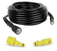 YUET 5M Manguera de Repuesto para Lavadora de Alta Presión para Kärcher | Tipo Clic M22 (14 mm) a Conector Rápido con Adaptador para Karcher K2, K3, K4, K5, K7 Hidrolimpiadoras