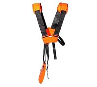 YUET Arnés Desbrozadora Hombro Césped Podadora con Correa Nylon Ajustable | Correa de Hombro para Cortacésped para Stihl FS, Serie KM Str Trimmer, Echo, Husqvarna, Shindaiwa, Kawasaki, Honda, Naranja