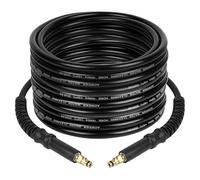 YUET Manguera de repuesto para lavadora de alta presión de 5 m para arandelas Kärcher serie K domésticas Karcher K2, K3, K4, K5, K7, tipo clic, conector rápido, accesorios de extensión, tubo de