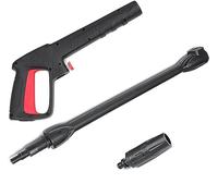 YUET Pistola Pulverizadora Lanza Ajustable para Bosch AQT Black & Decker | Repuesto de Hidrolimpiadora 16Mpa Lavado de Coches Casa Jardín Limpiez 2350 PSI Lavadora a Alta Presión Chorro de Agua