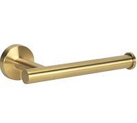 YUET Soporte de Papel Higiénico Montado en la Pared, Acero Inoxidable, Soporte Colgador Redondo, Portarrollos Baño (Oro)