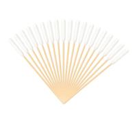 yueton 100 hisopos largos de algodón para mascotas, bastoncillos de madera, hisopos de limpieza de cabeza grande, hisopos de algodón para mascotas, hisopos de limpieza de orejas con mango de bambú