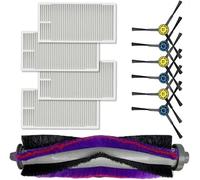 YUETTYY 11 piezas de repuesto de filtro de cepillo lateral para cepillo principal Midea M9 para Eureka NERE10s E10S para robot aspirador Obode A8, accesorios de aspiradora