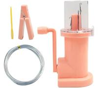 YUETTYY Máquina de trenzado de manivela para el hogar, máquina de trenzado de cuerda hecha a mano, mini máquina de tejer hecha a mano, herramienta de costura para tejer, máquina de bobinado de carrete
