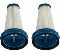 YUETTYY Paquete de 2/4 filtros de repuesto reutilizables y lavables para aspiradora inalámbrica LH11927 Rotaro PowerVac 2 en 1, reemplazo para filtros de repuesto Leifheit 89210, accesorio de filtro