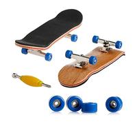 YueWan Mini diapasón profesional dedos Skateboard madera de arce DIY Asamblea Skate embarque juguete para niños