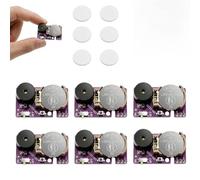 YUEWEESER 6 piezas de broma para hacer ruido de críquet, dispositivo de broma de sonido molesto con múltiples sonidos de pitido y chirping, mini grillo electrónico oculto para bromas de oficina, hogar