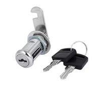YUEWO Cerraduras de puerta de seguridad con 2 similares llaves, Cerradura de Seguridad de 40mm,Cajón del gabinete Cerradura para buzón,Armario, Oficina