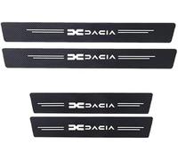 YUEXIANGJING 4 Piezas Protector umbral Puerta Coche para Dacia Duster 3 2024 2025, Molduras de Umbral Puerta Coche Fibra Carbono Pegatina de Protector Molduras de Umbral Puerta