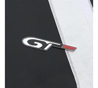 YUEXIANGJING Emblema Adhesivo metálico 3D para KIA GT-Line, Car Edition Logo Pegatinas con emblemas Pegatinas con Logotipos para automóviles,A