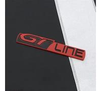 YUEXIANGJING Emblema Adhesivo metálico 3D para KIA GT-Line, Car Edition Logo Pegatinas con emblemas Pegatinas con Logotipos para automóviles,C