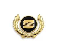 YUEXIANGJING Emblema Adhesivo metálico 3D para Seat Leon IV Sportstourer 2020-2024, Car Edition Logo Pegatinas con emblemas Pegatinas con Logotipos para automóviles,B