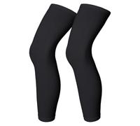 YUEXNKO Mangas de Pierna de Ciclismo Deportivo,Ciclismo Manga Pierna,Perneras de Ciclismo,Calcetines de Compresión Piernas UPF 50 + a Antideslizante para Bicicleta Running Deportes Unisex Adulto