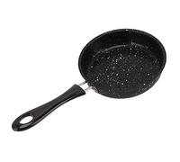 YUEYASHUX acero inoxidable sartén antiadhering sartén ergonómico cocinando rápida vida sana (12 cm) (14 cm)