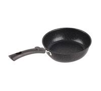 YUEYASHUX acero inoxidable sartén antiadhering sartén ergonómico cocinando rápida vida sana (12 cm) (14 cm) (16 cm) (18 cm) (20 cm)
