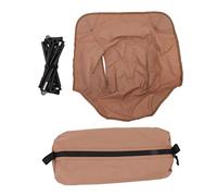YUEYASHUX Silla Plegable portátil Liviana con Forma de Luna, Silla ergonómica para Acampar para Actividades de Ocio al Aire Libre (Arena)