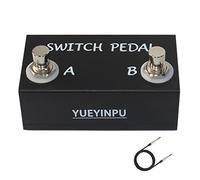 Yueyinpu Pedal de doble interruptor con cable TRS, amplía tu pedal de efecto de guitarra, interruptor doble
