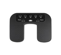 YUEYINPU Pedal Giratorio de Página para , Teléfono Inteligente, Tableta, Portátil, Manos Libres, Interruptor de Pie Silencioso, Pedal