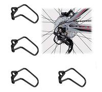 YUEYUAN Protector de Cambio Trasero de Bicicleta 4 Piezas Acero Hierro Protector de portaequipajes de Cambio de Bicicleta Protector de Cambio Trasero de Ciclismo Ajustable para Bicicleta de montaña