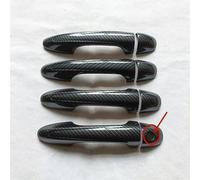 YUEYZHK Accesorios Cubierta De Manija De Puerta De Coche para Toyota para Hilux para Revo-Rocco 2016-2023Trim Plástico Imitación Fibra De Carbono Piezas moldeo(B)