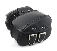 YUEYZHK Alforjas De Cuero PU para Motocicleta, Impermeables, para Equipaje, para Kawasaki para Vulcan 900 Custom