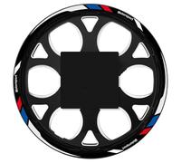 YUEYZHK Borde de Tira de Moda Pegatina para Rueda De Motocicleta, Pegatina De Llanta, Cinta A Rayas para Cubo para B&MW F900R F800R F900XR S1000RR S1000R S1000XR R1200R R1250RS(Style 1)