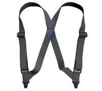 YUEZHAN Suspender Tirantes De Moda para Hombre 2 Clips para Adultos Tirantes Laterales De Plástico Correa para Cinturón Camisa Pantalones Tirantes para Hombre Gris Oscuro