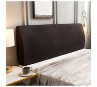 YUEZHONG Funda De Cabecero De Terciopelo Texturizado, Funda De Cabecero Jacquard For Tamaño Matrimonial, King Y Queen, Protectora A Prueba De Polvo For Muebles(Brown,Cal King/67-75in)