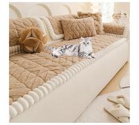 YUEZHONG Funda De Sofá For Mascotas For Perros, Lavable, Protector De Funda De Sofá Antideslizante, Alfombrilla For Perros Que Admite Mascotas, Fundas Acolchadas For Sofá(Coffee,110x160cm/43x63in)