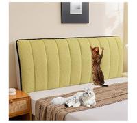 YUEZHONG Funda De Terciopelo For Cabecera De Cama Tamaño Queen, King Size, Acolchada, Gruesa Y Antipolvo, For Dormitorio.(Green,180x60cm/71x24in)