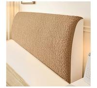 YUEZHONG Funda Suave For Cabecera De Cama Queen, California, King Y Full Size, Funda De Lana Sintética Rizada, Funda Antipolvo For Cabecera, Ideal For Mejorar El Dormitorio.(Coffee,180x60cm/71x24in)