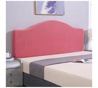 YUEZHONG Fundas Elásticas For Cabeceras De Cama Tamaño Queen Y King, Funda De Jacquard For Cabeceras De Cama, For Cabeceras Tapizadas con Forma, Lavables(Rose Pink,200x70cm/79x27.6in)