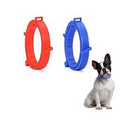 yufana 2 Piezas Perro Pulga, Collar Antipulgas para Gatos, Collar para Perros - Collar Antipulgas para Perros, Collar Antipulgas Impermeable Ajustable para Mascotas Pequeñas, Medianas y Grandes