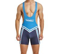 YUFEIDA - Camiseta deportiva de una pieza para hombre, camiseta interior activa, body de lucha libre, ropa interior de boxeo, capas base activas, XL