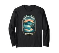 Yufuin Onsen Japón Hot Spring Lake Japanese Kanji Souvenir Manga Larga