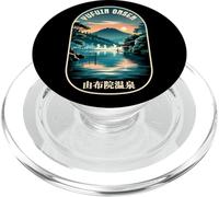 Yufuin Onsen Japón Hot Spring Lake Japanese Kanji Souvenir PopSockets PopGrip para MagSafe