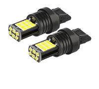 YUGRUPJG 2 bombillas LED T20 7443 W21/5W 7440 W21W, superbrillantes, for luces de freno y marcha atrás, color blanco, rojo y amarillo.(Red)
