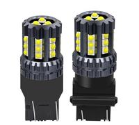YUGRUPJG 2 bombillas LED T20 W21W WY21W 7440 W21/5W 7443 T25 3157 P27/7W 3156 P27W, superbrillantes, for luz de freno y marcha atrás.(Red,T20 7443 7440)