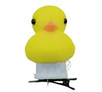 YUGSHNKFC 1 unidad/5 piezas/10 unidades/20 horquillas en forma de pato para niña brillante para coleta de caballo para mujer y niña