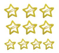 YUGSHNKFC 10 horquillas coloridas para niñas y niños, horquillas de metal para el pelo, horquillas de estrella