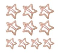 YUGSHNKFC 10 horquillas de metal con forma de estrella de color caramelo para niñas calientes para adolescentes
